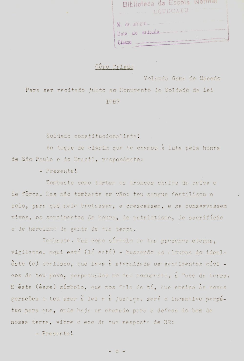 Foto - Espólio musical do Prof. Alfredo Franklin de Mattos
