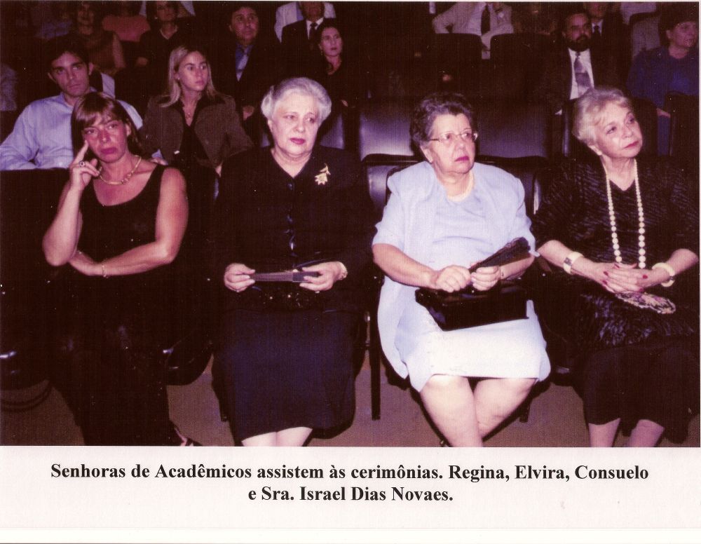 Foto - Visita da Academia Paulista de Letras em Botucatu em 2001