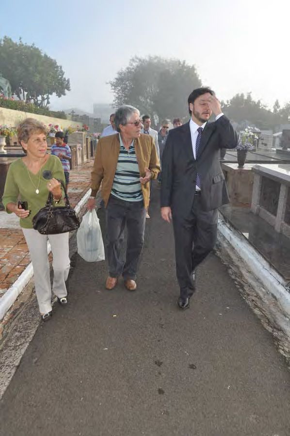Foto - Homenagem ao Capitão José Gomes Pinheiro pelo Prefeito João Cury Neto em 14/04/2011